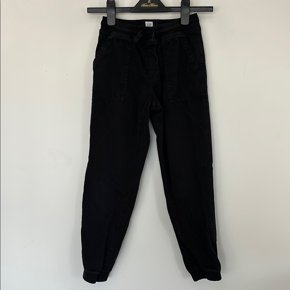 Gap boys Black Jogger cargo Pants L